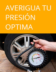 Presión óptima neumático, tabla de presion neumático